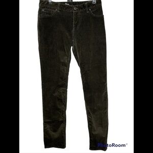 J Jill Stretch Brown Cordaroy Pants